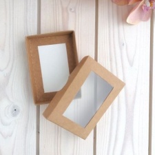 PVC aknaga kaheosaline karp 10x7x1,8 cm